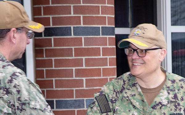 Undersea Warfighting Development Center leadership visits NUWC Division Newport