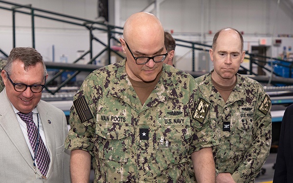 Undersea Warfighting Development Center leadership visits NUWC Division Newport