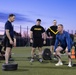 Secretary of the Army Conducts Physical Training with Soldiers