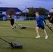 Secretary of the Army Conducts Physical Training with Soldiers