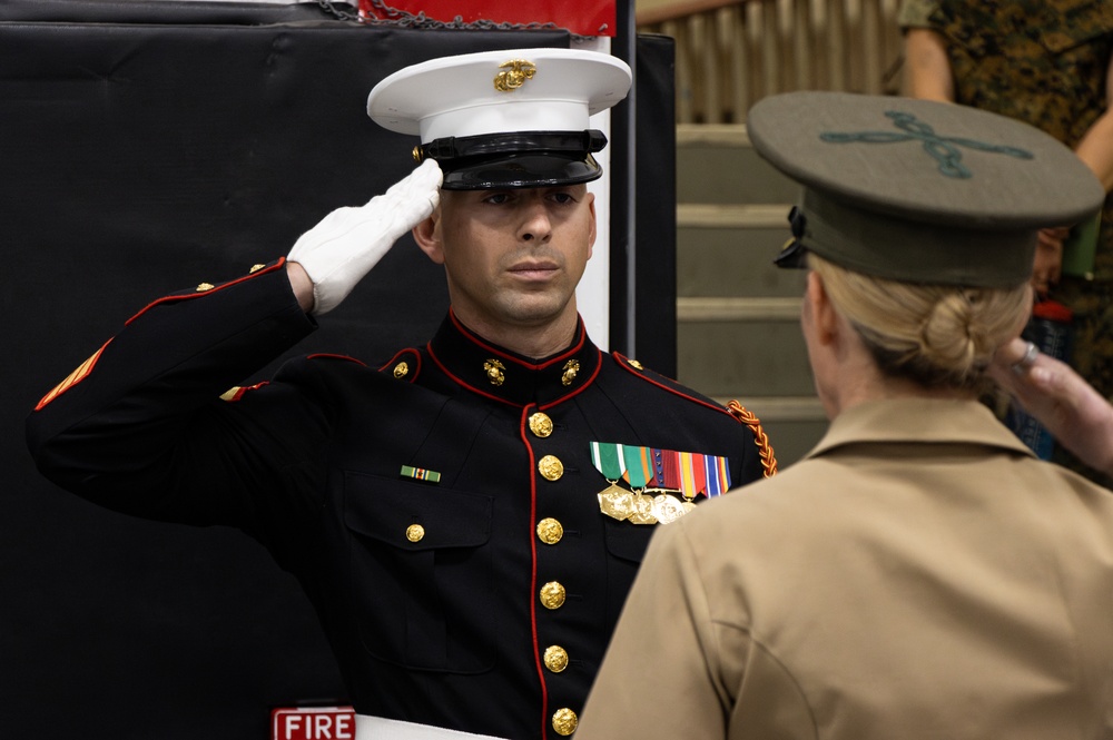 Enlisted Parade Staff Tryouts