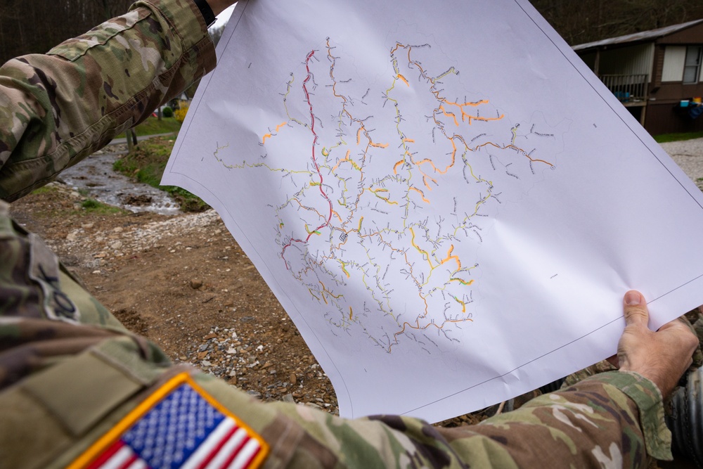Kentucky National Guard continues work in eastern Kentucky