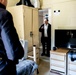 The Secretary of the Navy tours barracks facilities at II MEF