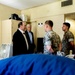 The Secretary of the Navy tours barracks facilities at II MEF