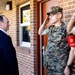 The Secretary of the Navy tours barracks facilities at II MEF