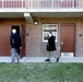 The Secretary of the Navy tours barracks facilities at II MEF