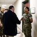 The Secretary of the Navy tours barracks facilities at II MEF