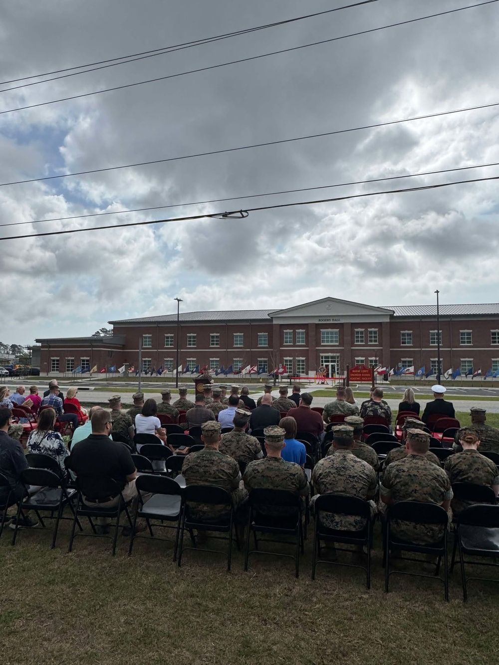 U.S. Marine Corps Engineer School Dedication Ceremony