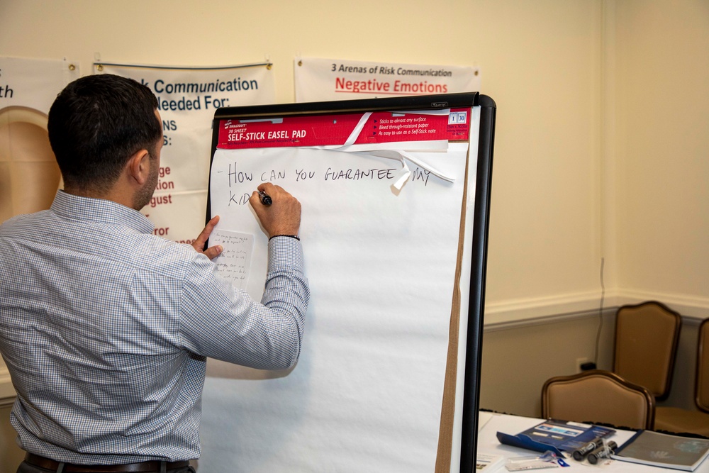Hampton Roads Sailors and Staff participate in Risk Communications Workshop