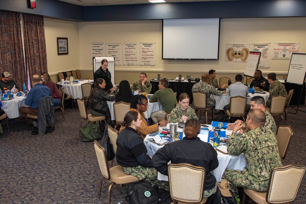 Hampton Roads Sailors and Staff participate in Risk Communications Workshop