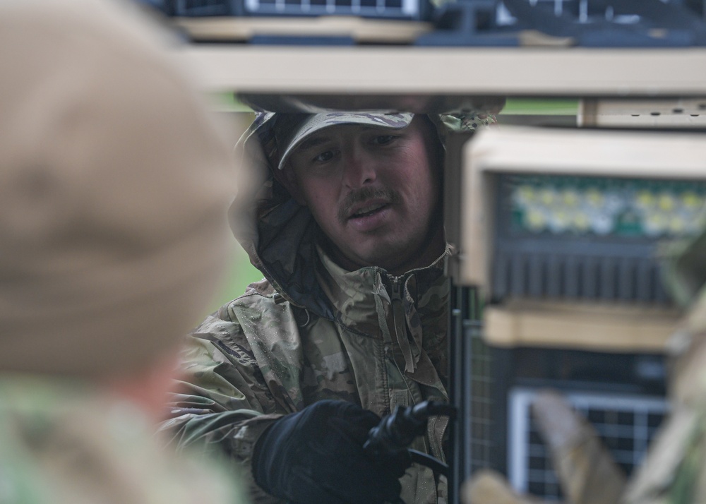 Airmen train in engineering exercises on Fort Indiantown Gap