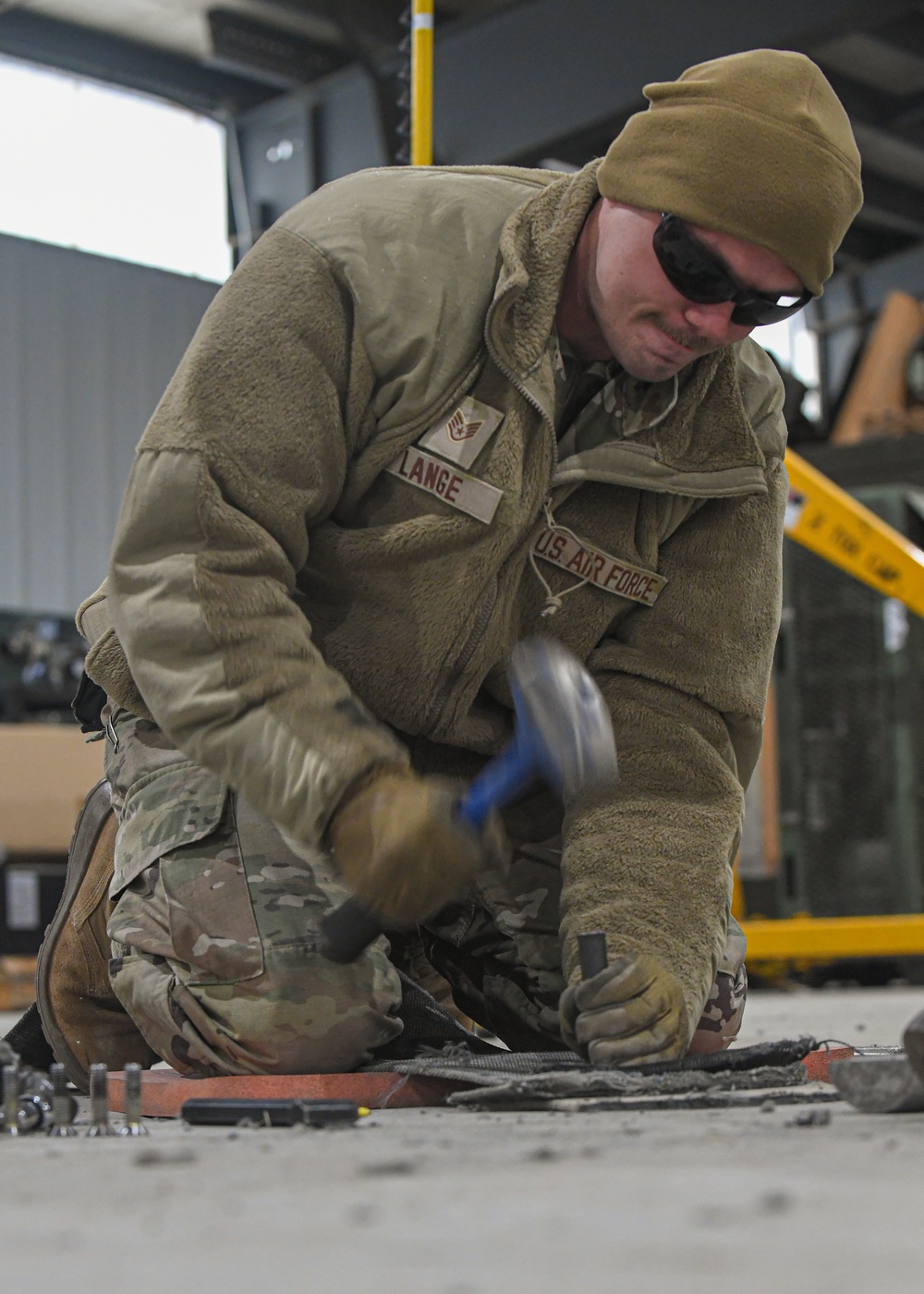 Airmen train in engineering exercises on Fort Indiantown Gap