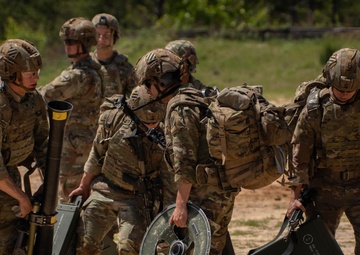 3rd Infantry Division competes at the 2025 International Best Mortar Competition, Day 4
