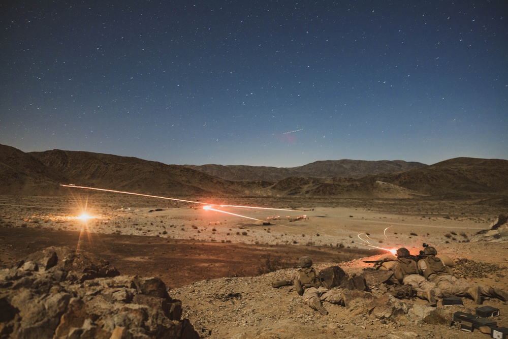 U.S. Marines with 1st Battalion 6th Marines Conduct Dry and Live-Fire Company Attacks during SLTE 2-25