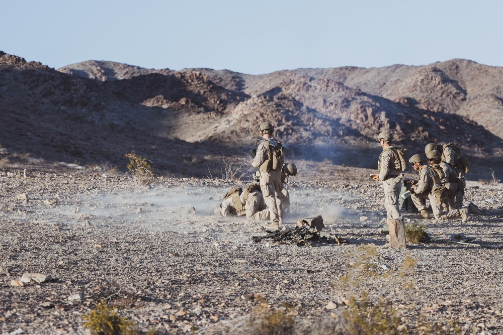 U.S. Marines with 1st Battalion 6th Marines Conduct Dry and Live-Fire Company Attacks during SLTE 2-25