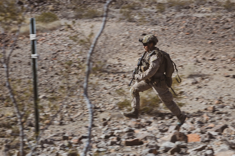 U.S. Marines with 1st Battalion 6th Marines Conduct Dry and Live-Fire Company Attacks during SLTE 2-25