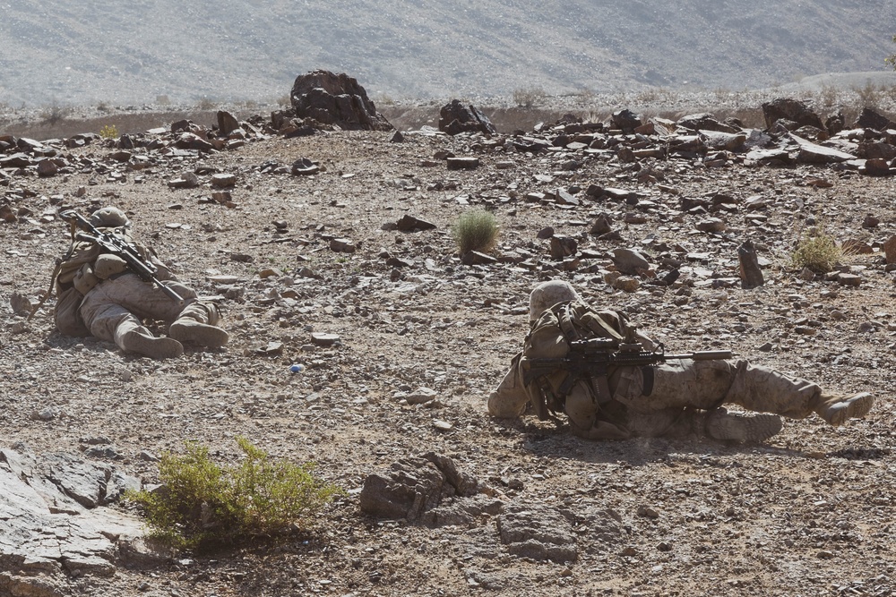 U.S. Marines with 1st Battalion 6th Marines Conduct Dry and Live-Fire Company Attacks during SLTE 2-25