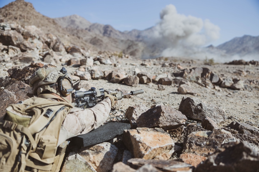 U.S. Marines with 1st Battalion 6th Marines Conduct Dry and Live-Fire Company Attacks during SLTE 2-25