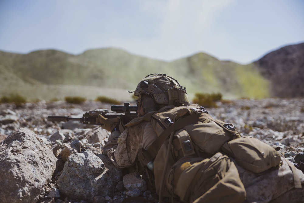 U.S. Marines with 1st Battalion 6th Marines Conduct Dry and Live-Fire Company Attacks during SLTE 2-25
