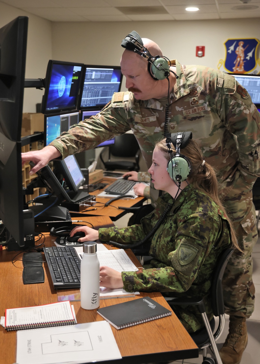 128th Air Control Squadron hosts NATO partner training
