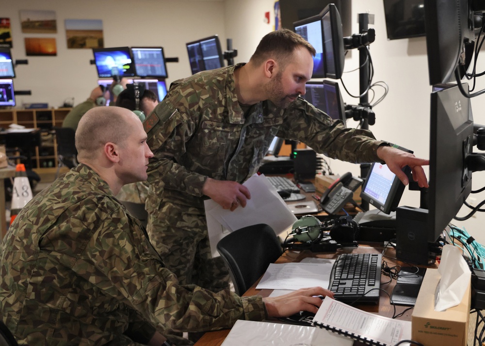 128th Air Control Squadron hosts NATO partner training