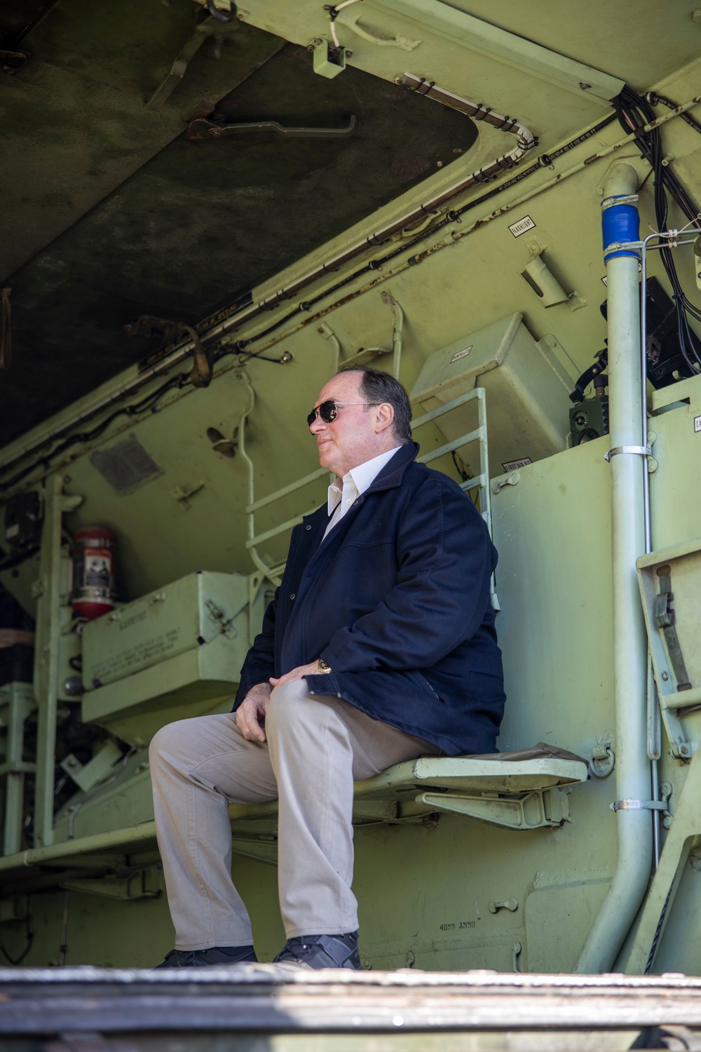 Secretary Of The Navy Visits 2nd Assault Amphibian Battalion