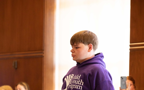 Month of the Military Child - Oregon Senate recognizes youth and families of military members