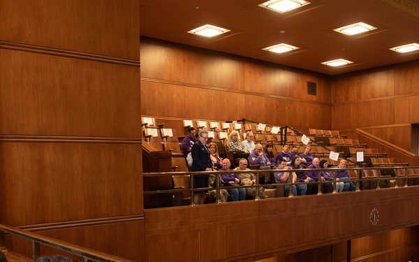 Month of the Military Child - Oregon Senate recognizes youth and families of military members