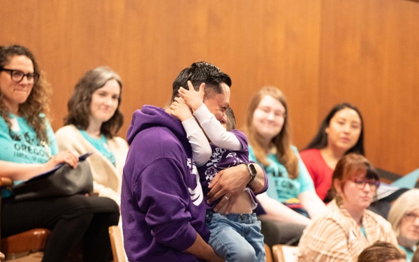 Month of the Military Child - Oregon Senate recognizes youth and families of military members