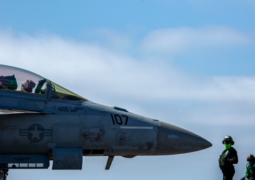 Abraham Lincoln conducts routine operations