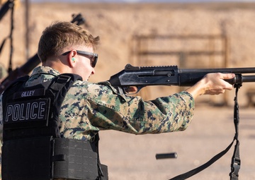 Weapons training at Marine Corps Air Station Yuma