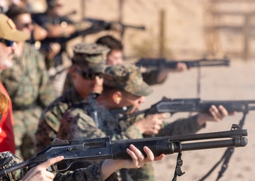 Weapons training at Marine Corps Air Station Yuma