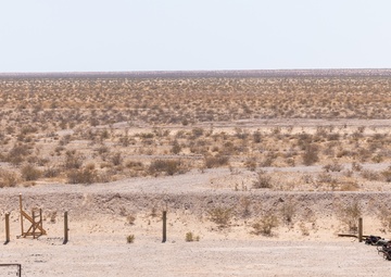 Weapons training at Marine Corps Air Station Yuma
