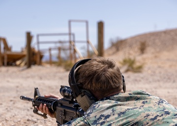 Weapons training at Marine Corps Air Station Yuma