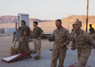 U.S. Marines with 1st Battalion 6th Marines Conduct Battalion Photo, Award Ceremony and Warriors Night during SLTE 2-25