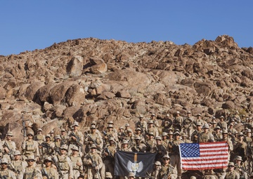 U.S. Marines with 1st Battalion 6th Marines Conduct Battalion Photo, Award Ceremony and Warriors Night during SLTE 2-25