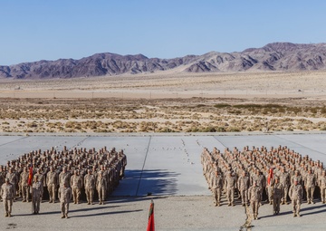 U.S. Marines with 1st Battalion 6th Marines Conduct Battalion Photo, Award Ceremony and Warriors Night during SLTE 2-25