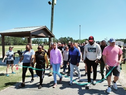 South Carolina National Guard connects with community one mile in their shoes at a time