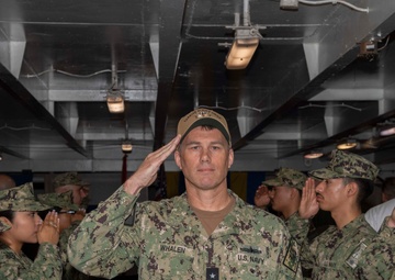 Carrier Strike Group 3 Changes Command