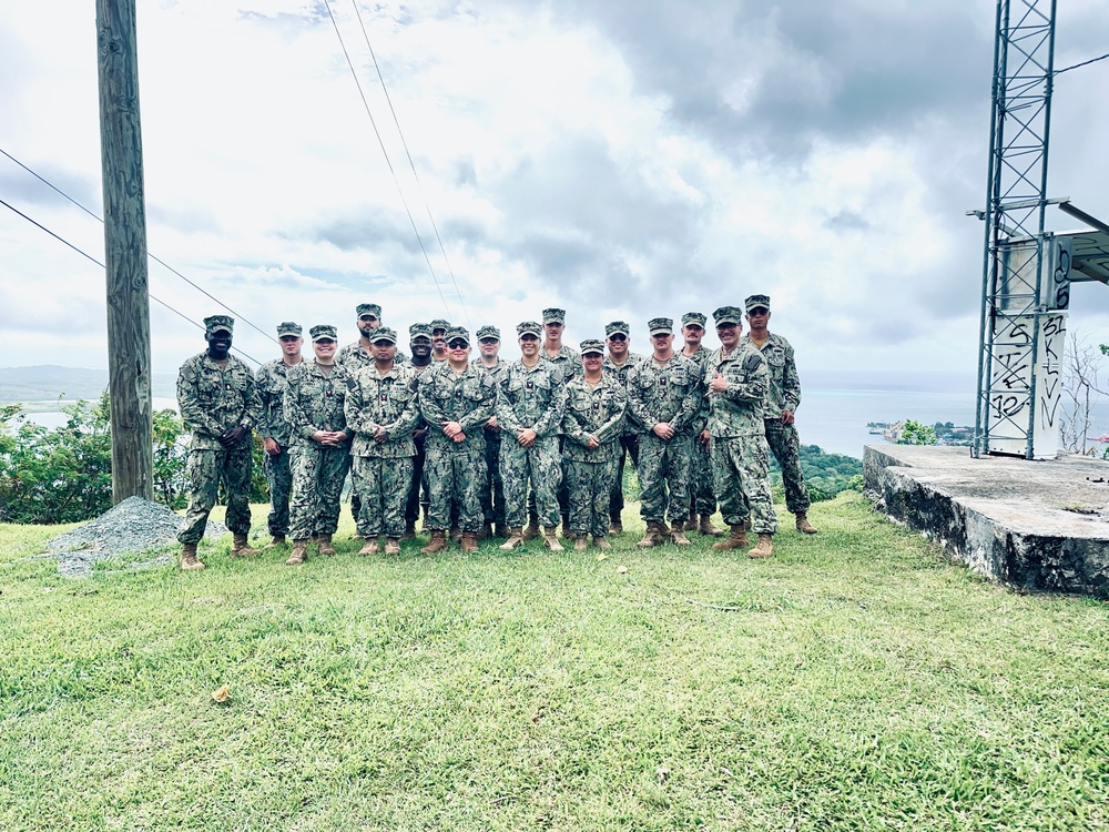 EO3 Sanchez Reenlistment