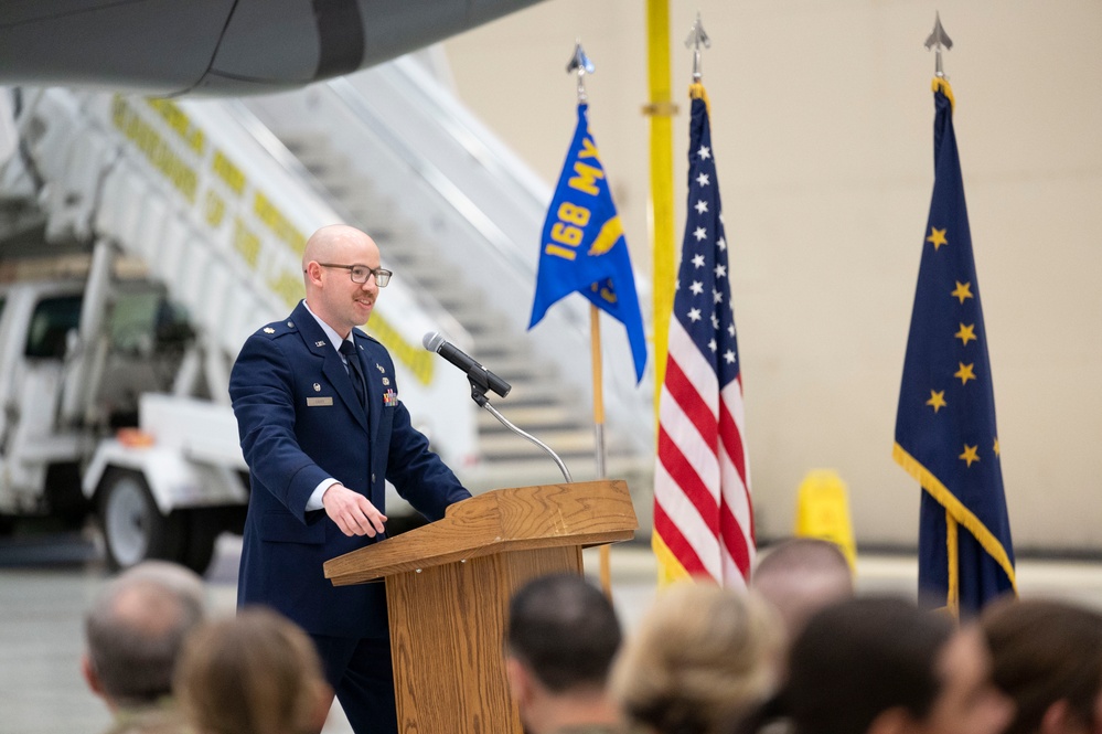 Arctic Warriors Gain New Leader at 168th Aircraft Maintenance Squadron