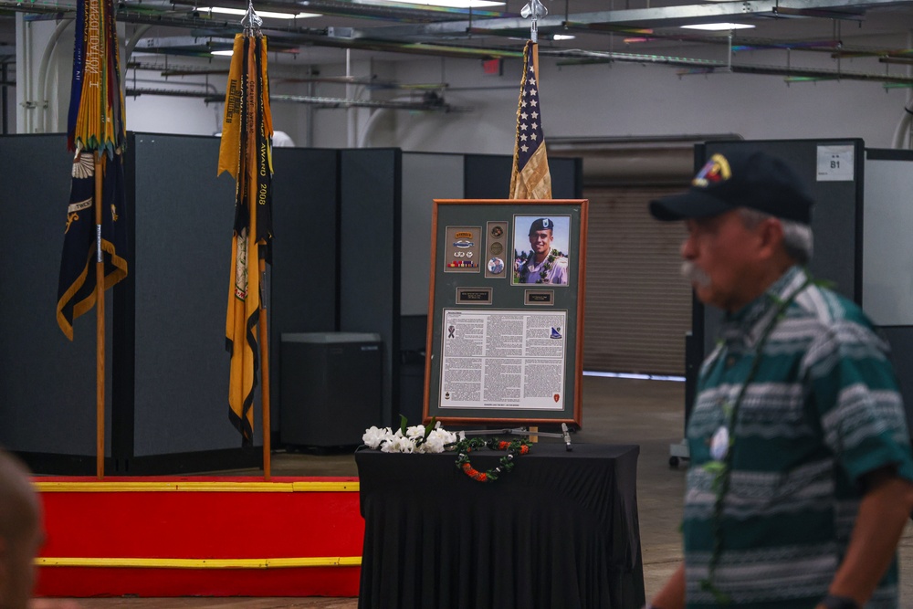Memorial Ceremony for 1st Lt. Nainoa Hoe