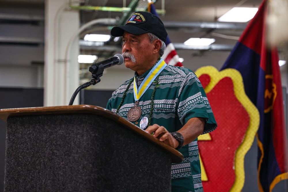 Memorial Ceremony for 1st Lt. Nainoa Hoe