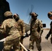 U.S. Soldiers train on forward arming and refueling point operations
