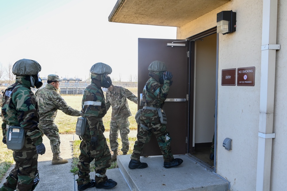 Korean Service Corps, 22nd Company Gears Up with Intensive CBRNE Readiness training