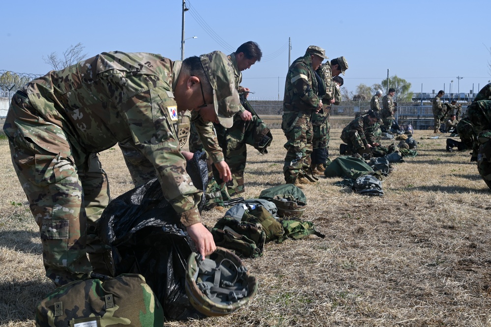 Korean Service Corps, 22nd Company Gears Up with Intensive CBRNE Readiness training