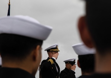 USS Mahan (DDG 72) Conducts Burial at Sea