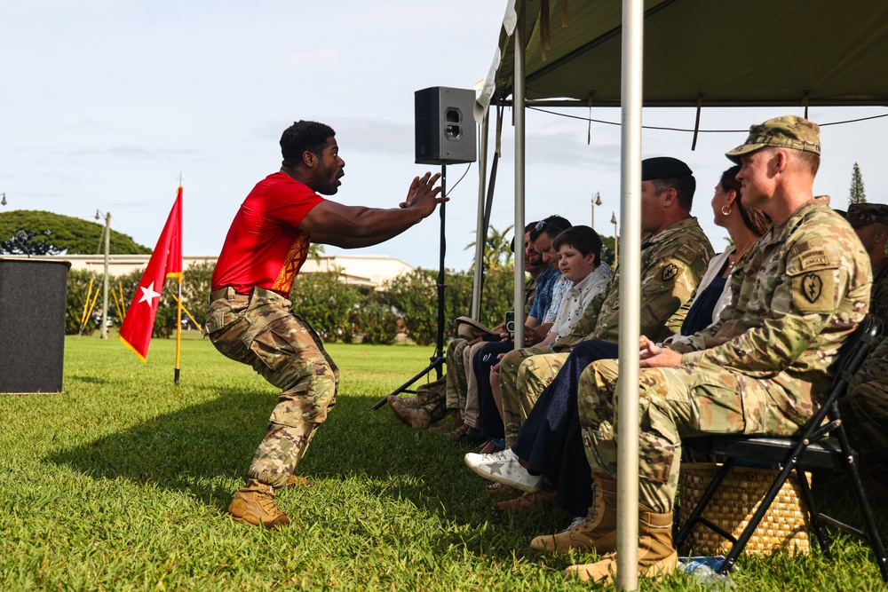 Flying V Ceremony for New Zealand Army Col. Aidan Shattock