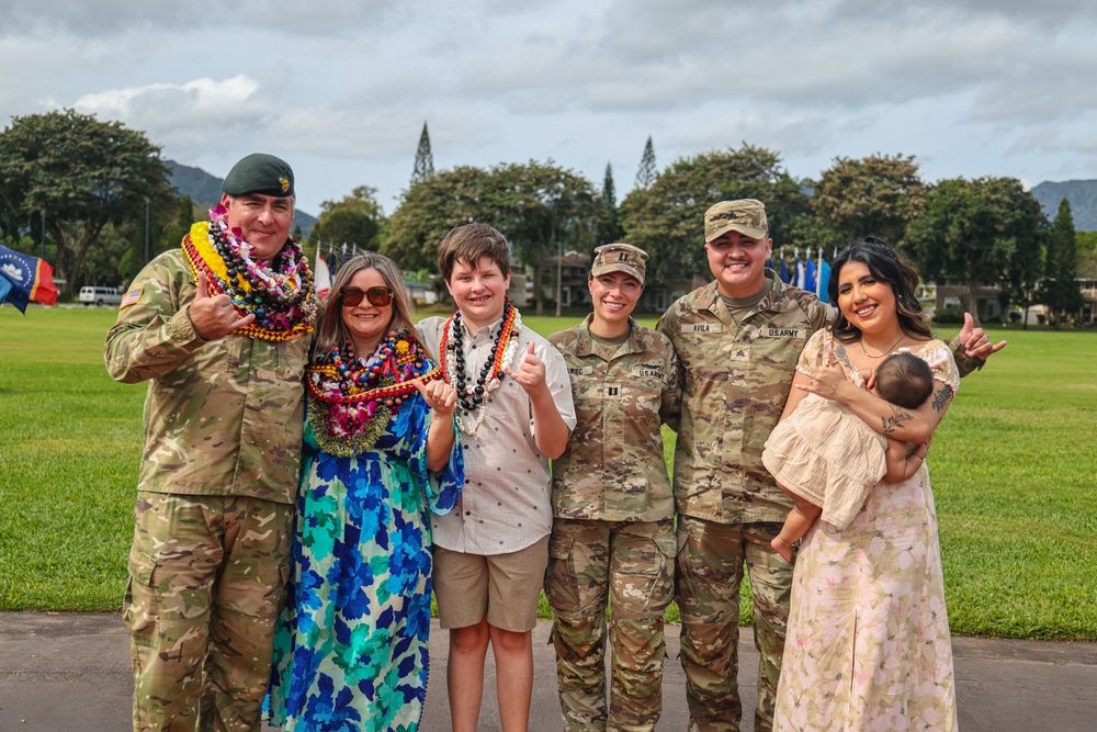 Flying V Ceremony for New Zealand Army Col. Aidan Shattock