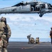 USS Carl Vinson (CVN 70) Conducts Fast Rope Training
